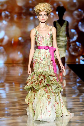 Badgley & Mischka, Spring/Summer 2012. New York Fashion Week Spring/Summer 2012. [Photo by Peter Michael Dills/Getty Images for Mercedes-Benz Fashion Week]