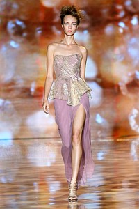 Badgley & Mischka, Spring/Summer 2012. New York Fashion Week Spring/Summer 2012. [Photo by Peter Michael Dills/Getty Images for Mercedes-Benz Fashion Week]