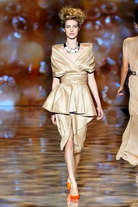 Badgley & Mischka, Spring/Summer 2012. New York Fashion Week Spring/Summer 2012. [Photo by Peter Michael Dills/Getty Images for Mercedes-Benz Fashion Week]