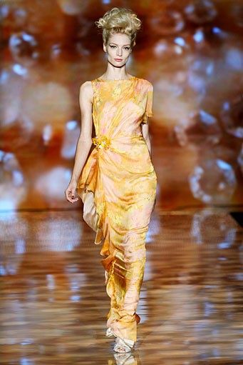 Badgley & Mischka, Spring/Summer 2012. New York Fashion Week Spring/Summer 2012. [Photo by Peter Michael Dills/Getty Images for Mercedes-Benz Fashion Week]