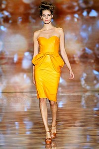 Badgley & Mischka, Spring/Summer 2012. New York Fashion Week Spring/Summer 2012. [Photo by Peter Michael Dills/Getty Images for Mercedes-Benz Fashion Week]