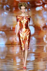 Badgley & Mischka, Spring/Summer 2012. New York Fashion Week Spring/Summer 2012. [Photo by Peter Michael Dills/Getty Images for Mercedes-Benz Fashion Week]