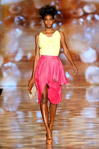 Badgley & Mischka, Spring/Summer 2012. New York Fashion Week Spring/Summer 2012. [Photo by Peter Michael Dills/Getty Images for Mercedes-Benz Fashion Week]