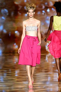 Badgley & Mischka, Spring/Summer 2012. New York Fashion Week Spring/Summer 2012. [Photo by Peter Michael Dills/Getty Images for Mercedes-Benz Fashion Week]