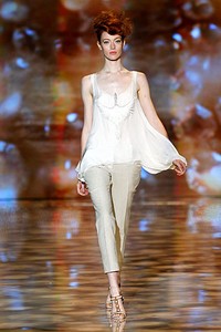 Badgley & Mischka, Spring/Summer 2012. New York Fashion Week Spring/Summer 2012. [Photo by Peter Michael Dills/Getty Images for Mercedes-Benz Fashion Week]