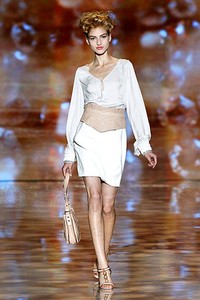 Badgley & Mischka, Spring/Summer 2012. New York Fashion Week Spring/Summer 2012. [Photo by Peter Michael Dills/Getty Images for Mercedes-Benz Fashion Week]