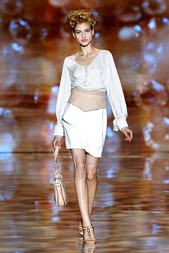 Badgley & Mischka, Spring/Summer 2012. New York Fashion Week Spring/Summer 2012. [Photo by Peter Michael Dills/Getty Images for Mercedes-Benz Fashion Week]