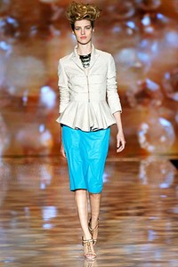 Badgley & Mischka, Spring/Summer 2012. New York Fashion Week Spring/Summer 2012. [Photo by Peter Michael Dills/Getty Images for Mercedes-Benz Fashion Week]