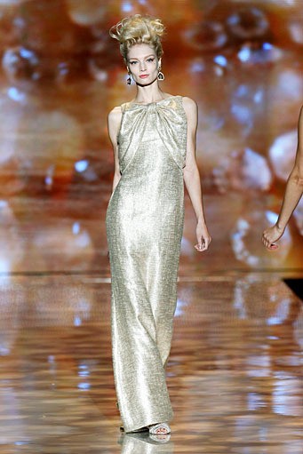 Badgley & Mischka, Spring/Summer 2012. New York Fashion Week Spring/Summer 2012. [Photo by Peter Michael Dills/Getty Images for Mercedes-Benz Fashion Week]