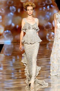 Badgley & Mischka, Spring/Summer 2012. New York Fashion Week Spring/Summer 2012. [Photo by Peter Michael Dills/Getty Images for Mercedes-Benz Fashion Week]