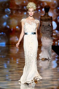 Badgley & Mischka, Spring/Summer 2012. New York Fashion Week Spring/Summer 2012. [Photo by Peter Michael Dills/Getty Images for Mercedes-Benz Fashion Week]