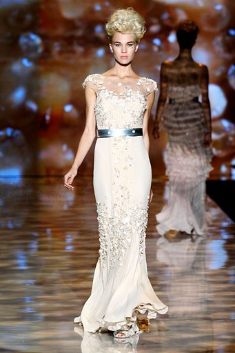 Badgley & Mischka, Spring/Summer 2012. New York Fashion Week Spring/Summer 2012. [Photo by Peter Michael Dills/Getty Images for Mercedes-Benz Fashion Week]