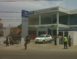Habiskan Rp 13 Miliar, Hyundai Percantik Diler Palembang