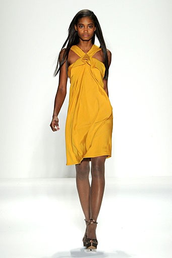 Tadashi Shoji, Fall/Winter 2011. New York Fashion Week 2011. [Photo by Frazer Harrison/Getty Images for IMG]