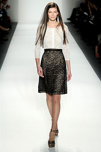 Tadashi Shoji, Fall/Winter 2011. New York Fashion Week 2011. [Photo by Frazer Harrison/Getty Images for IMG]