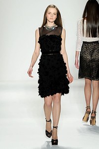 Tadashi Shoji, Fall/Winter 2011. New York Fashion Week 2011. [Photo by Frazer Harrison/Getty Images for IMG]