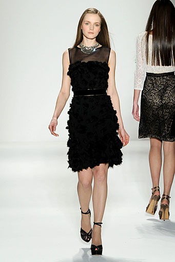 Tadashi Shoji, Fall/Winter 2011. New York Fashion Week 2011. [Photo by Frazer Harrison/Getty Images for IMG]