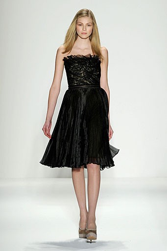 Tadashi Shoji, Fall/Winter 2011. New York Fashion Week 2011. [Photo by Frazer Harrison/Getty Images for IMG]