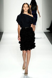 Tadashi Shoji, Fall/Winter 2011. New York Fashion Week 2011. [Photo by Frazer Harrison/Getty Images for IMG]
