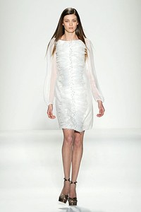 Tadashi Shoji, Fall/Winter 2011. New York Fashion Week 2011. [Photo by Frazer Harrison/Getty Images for IMG]