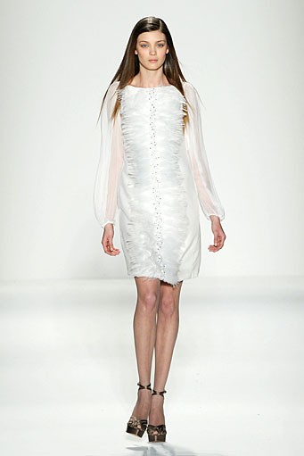 Tadashi Shoji, Fall/Winter 2011. New York Fashion Week 2011. [Photo by Frazer Harrison/Getty Images for IMG]