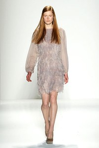 Tadashi Shoji, Fall/Winter 2011. New York Fashion Week 2011. [Photo by Frazer Harrison/Getty Images for IMG]