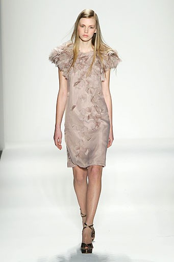Tadashi Shoji, Fall/Winter 2011. New York Fashion Week 2011. [Photo by Frazer Harrison/Getty Images for IMG]