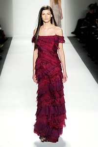 Tadashi Shoji, Fall/Winter 2011. New York Fashion Week 2011. [Photo by Frazer Harrison/Getty Images for IMG]