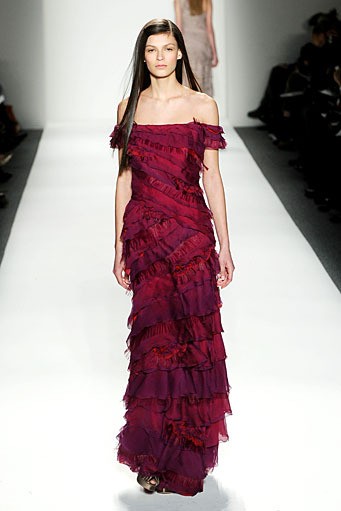 Tadashi Shoji, Fall/Winter 2011. New York Fashion Week 2011. [Photo by Frazer Harrison/Getty Images for IMG]