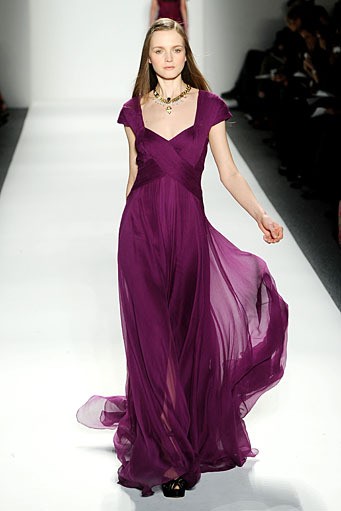 Tadashi Shoji, Fall/Winter 2011. New York Fashion Week 2011. [Photo by Frazer Harrison/Getty Images for IMG]
