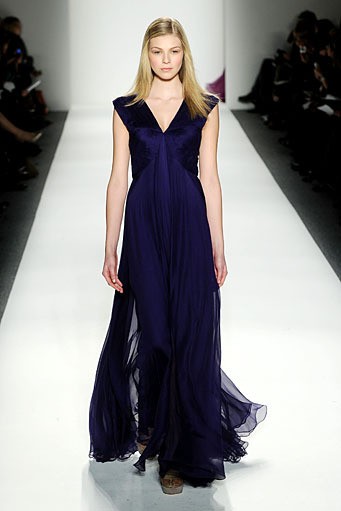 Tadashi Shoji, Fall/Winter 2011. New York Fashion Week 2011. [Photo by Frazer Harrison/Getty Images for IMG]