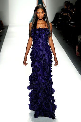 Tadashi Shoji, Fall/Winter 2011. New York Fashion Week 2011. [Photo by Frazer Harrison/Getty Images for IMG]