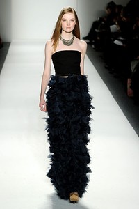 Tadashi Shoji, Fall/Winter 2011. New York Fashion Week 2011. [Photo by Frazer Harrison/Getty Images for IMG]