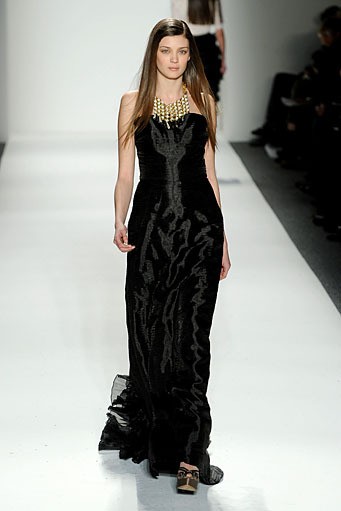 Tadashi Shoji, Fall/Winter 2011. New York Fashion Week 2011. [Photo by Frazer Harrison/Getty Images for IMG]