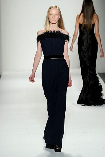 Tadashi Shoji, Fall/Winter 2011. New York Fashion Week 2011. [Photo by Frazer Harrison/Getty Images for IMG]
