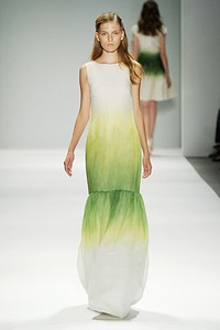 Tadashi Shoji, Spring/Summer 2012. New York Fashion Week Spring/Summer 2012. [Photo by Frazer Harrison/Getty Images for Mercedes-Benz Fashion Week]