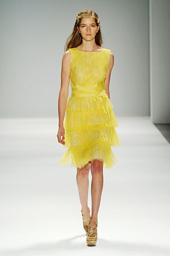 Tadashi Shoji, Spring/Summer 2012. New York Fashion Week Spring/Summer 2012. [Photo by Frazer Harrison/Getty Images for Mercedes-Benz Fashion Week]