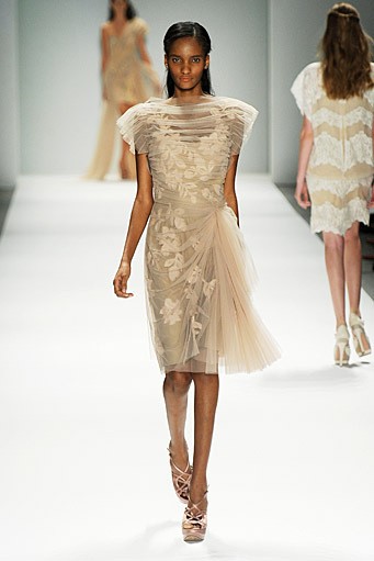 Tadashi Shoji, Spring/Summer 2012. New York Fashion Week Spring/Summer 2012. [Photo by Frazer Harrison/Getty Images for Mercedes-Benz Fashion Week]