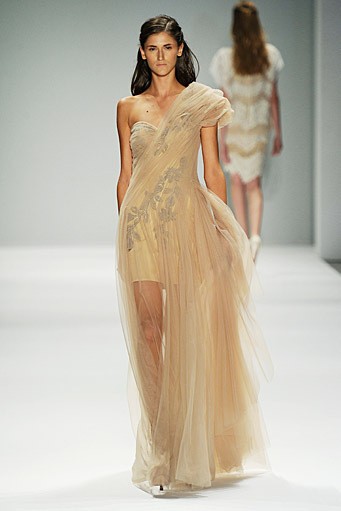 Tadashi Shoji, Spring/Summer 2012. New York Fashion Week Spring/Summer 2012. [Photo by Frazer Harrison/Getty Images for Mercedes-Benz Fashion Week]