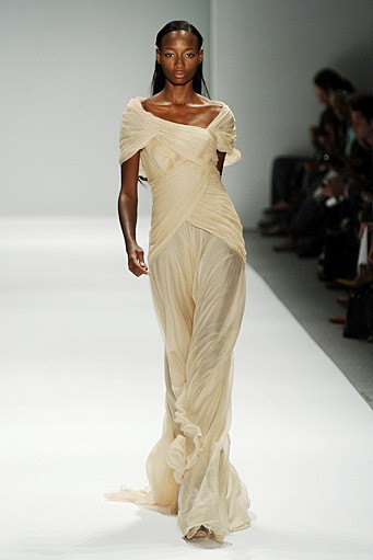 Tadashi Shoji, Spring/Summer 2012. New York Fashion Week Spring/Summer 2012. [Photo by Frazer Harrison/Getty Images for Mercedes-Benz Fashion Week]