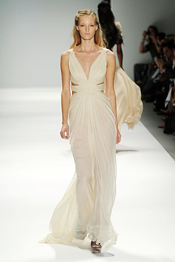 Tadashi Shoji, Spring/Summer 2012. New York Fashion Week Spring/Summer 2012. [Photo by Frazer Harrison/Getty Images for Mercedes-Benz Fashion Week]