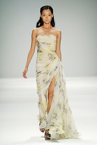 Tadashi Shoji, Spring/Summer 2012. New York Fashion Week Spring/Summer 2012. [Photo by Frazer Harrison/Getty Images for Mercedes-Benz Fashion Week]