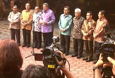 Inilah Pidato Lengkap SBY di Cikeas Jelang Reshuffle