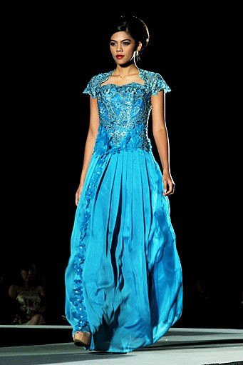 Valentino Napitupulu The Touch of Art. IPMI Trend Show 2012 at Plaza Bapindo. Jakarta. [Foto: Mohammad Abduh/Wolipop]