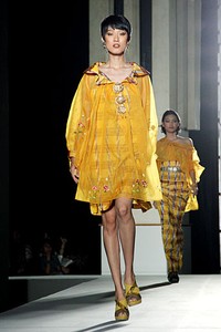 Tuty Cholid (Baine Gammara), Plaza Bapindo IPMI Trend Show 2012. (Photo by Mohammad Abduh/Wolipop)