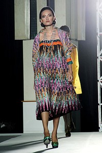 Tuty Cholid (Baine Gammara), Plaza Bapindo IPMI Trend Show 2012. (Photo by Mohammad Abduh/Wolipop)