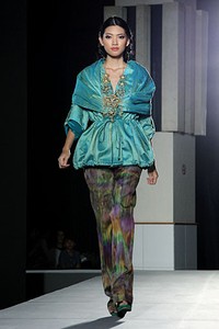 Tuty Cholid (Baine Gammara), Plaza Bapindo IPMI Trend Show 2012. (Photo by Mohammad Abduh/Wolipop)