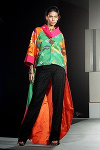 Tuty Cholid (Baine Gammara), Plaza Bapindo IPMI Trend Show 2012. (Photo by Mohammad Abduh/Wolipop)