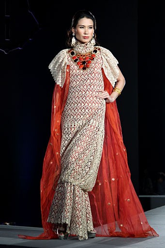 Tuty Cholid (Baine Gammara), Plaza Bapindo IPMI Trend Show 2012. (Photo by Mohammad Abduh/Wolipop)