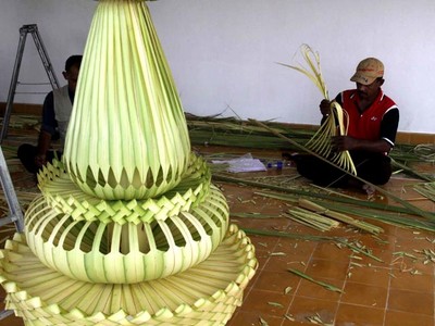 Kembar Mayang Untuk Pengantin Keraton